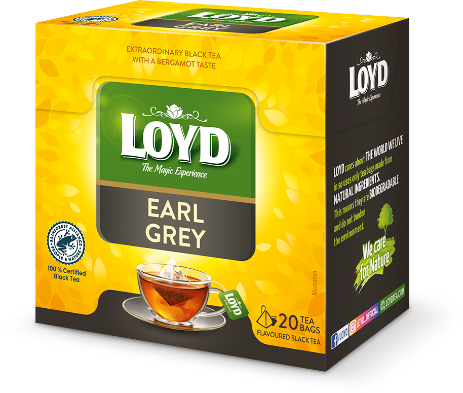 چای سیاه عطری 20 عددی LOYD