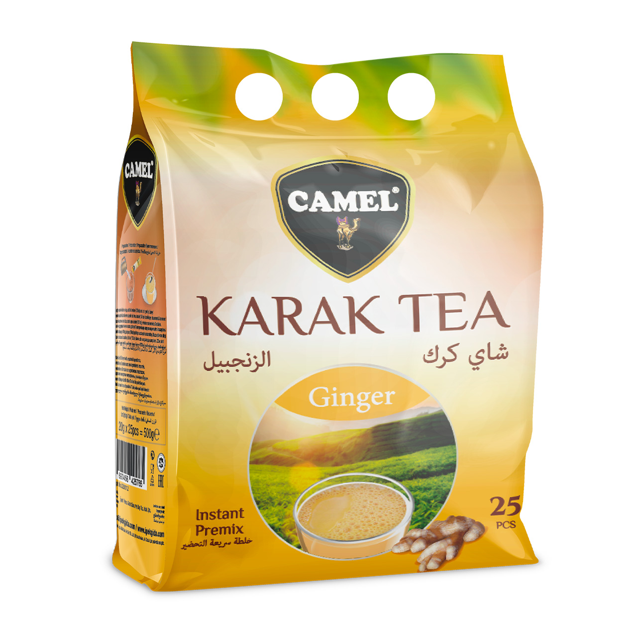 چای کرک کمل زنجبیل 25 عددی