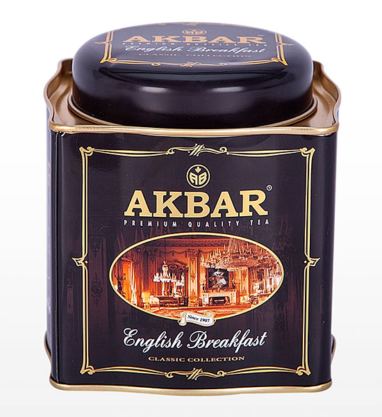 چای کلاسیک صبحانه اکبر فلزی 250 گرمی