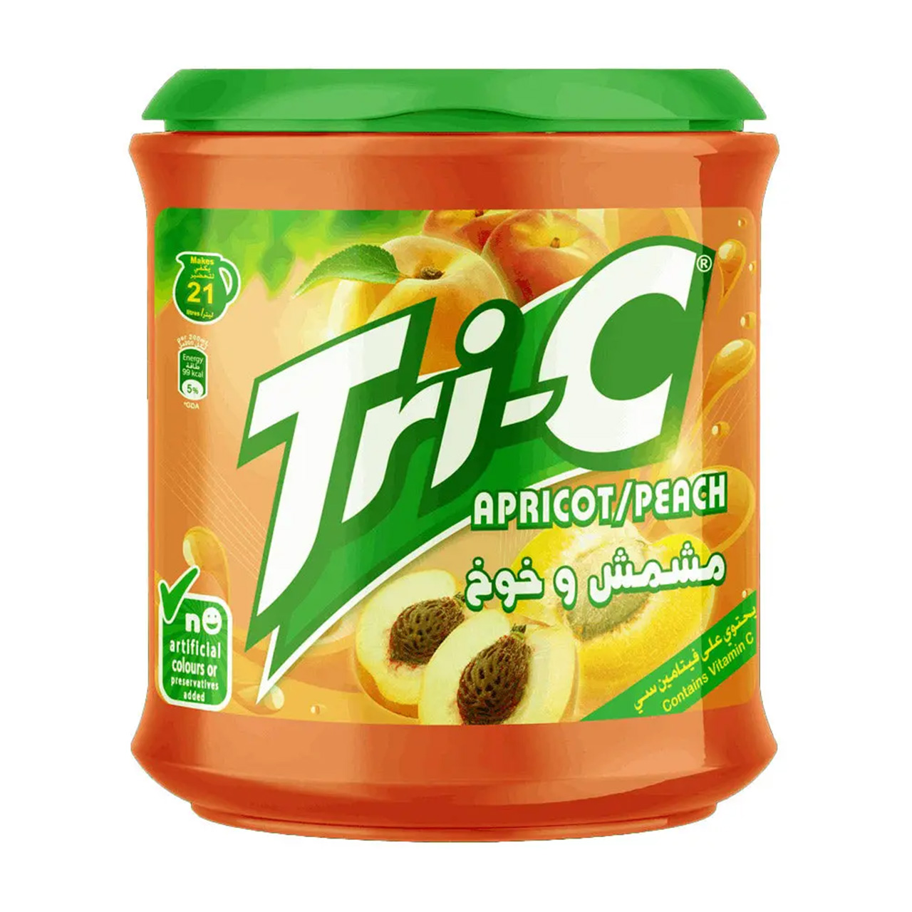 پودر شربت ترایسی هلو و زردآلو 2.5 کیلوگرم