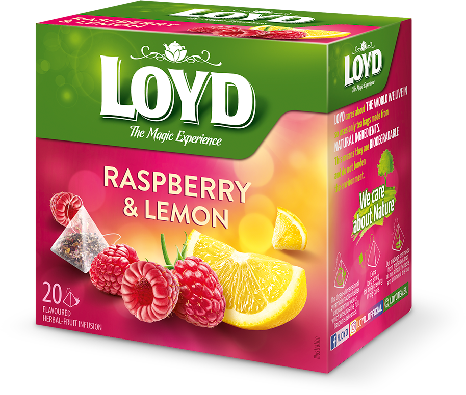 تمشک و لیمو 20 عددی LOYD