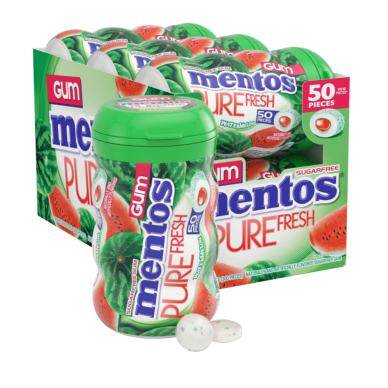 آدامس منتوس Watermelon قوطی 50 عددی