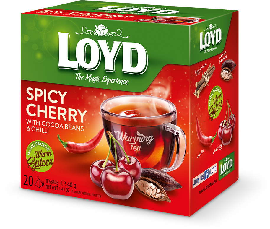 دمنوش گیلاس تند 20 عددی LOYD