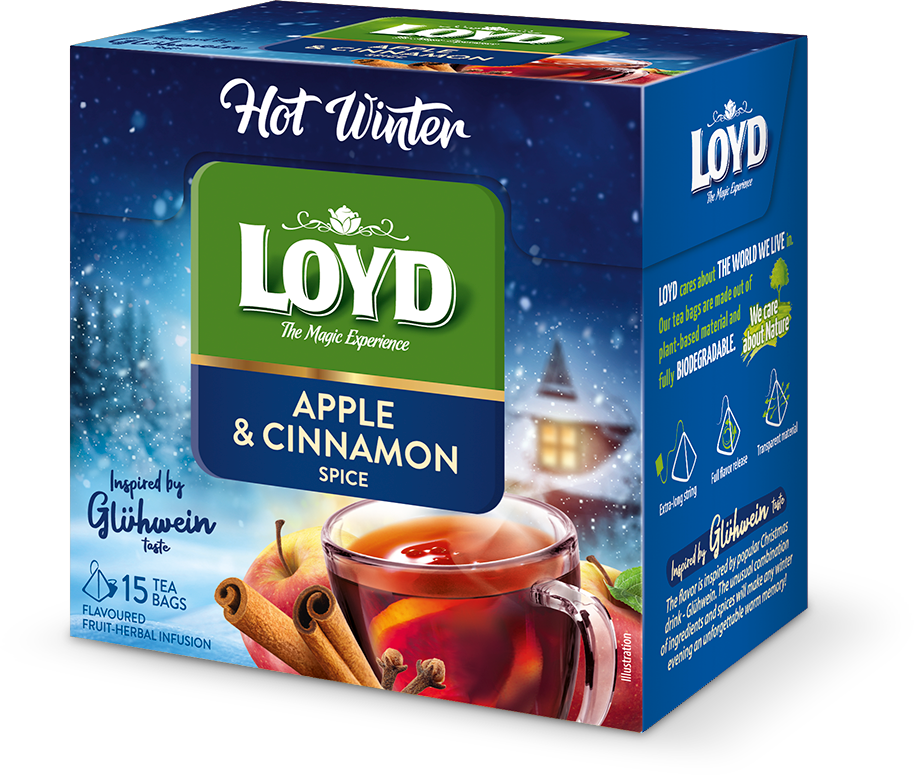 دمنوش سیب و دارچین 15 عددی LOYD