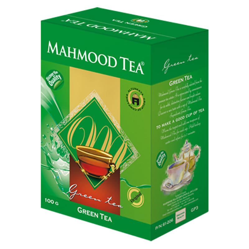 چای سبز پاکتی 100 گرم محمود