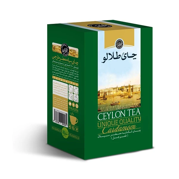 چای سیاه شکسته هلی پاکتی طلالو 450 گرم