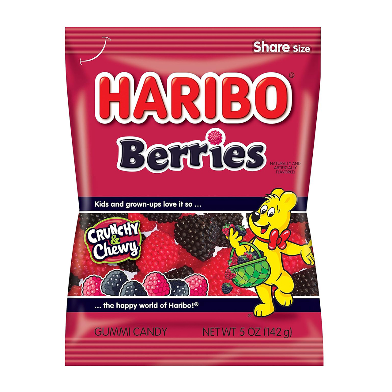 پاستیل هاریبو مدل Berries مقدار 130 گرم