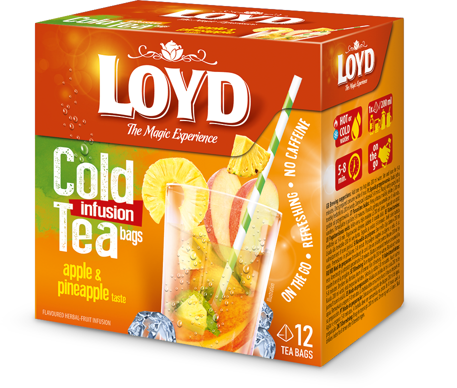 سردنوش سیب و آناناس 12 عددی LOYD