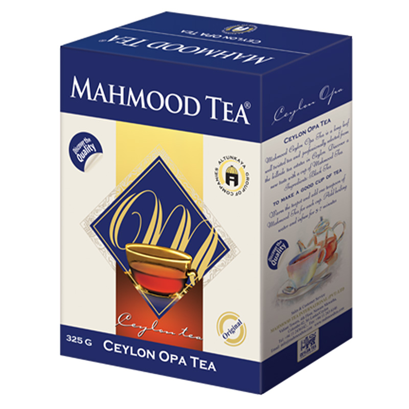 چای سیاه قلم ممتاز 325 گرم محمود
