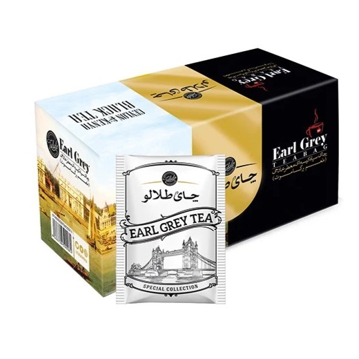 چای کیسه ای طلالو عطری بسته 25 عددی