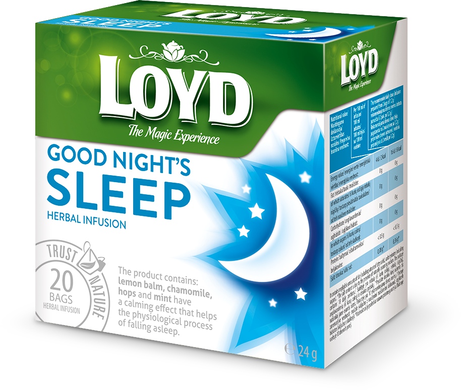 دمنوش آرامش خواب شب 20 عددی LOYD