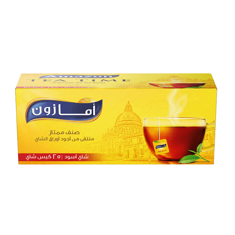 چای سیاه کیسه ای 25 عددی آمازون
