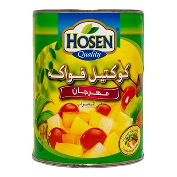کمپوت کوکتل میوه یک کیلویی حسین