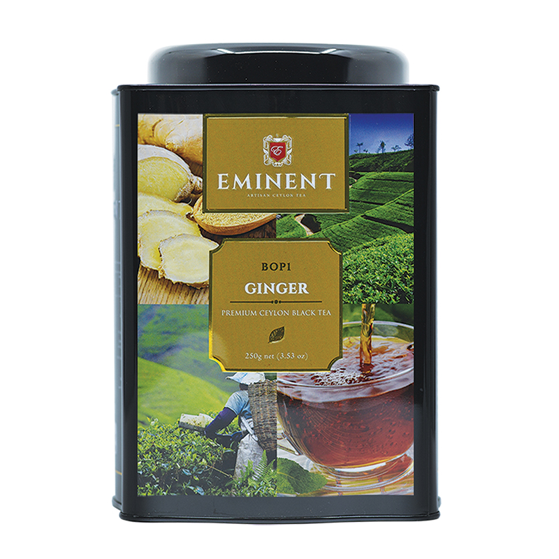 چای امیننت زنجبیلی قوطی 6 ضلعی 250 گرمی