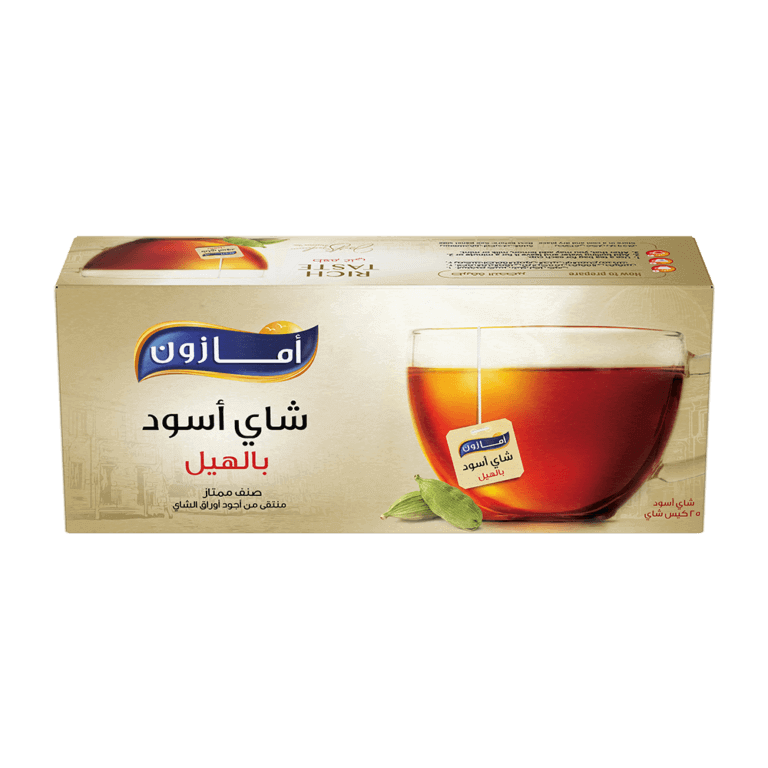 چای سیاه کیسه ای هل دار 25 عددی آمازون