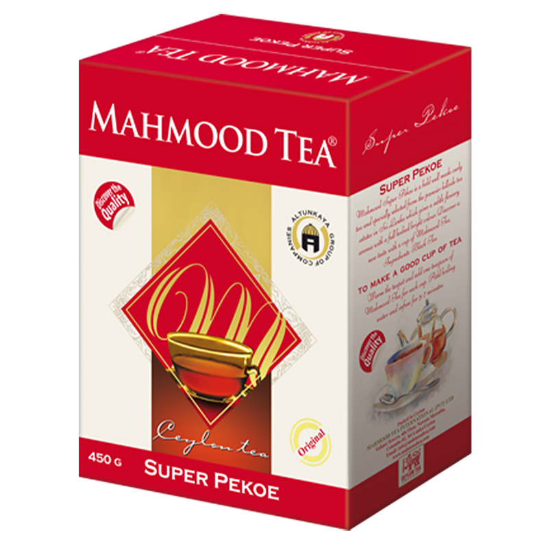 چای سیاه باروتی سوپر 450 گرمی محمود