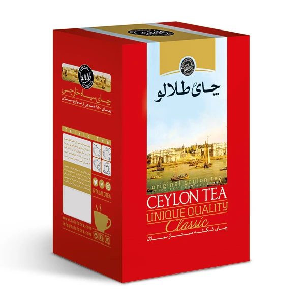 چای سیاه شکسته پاکتی طلالو 450 گرم