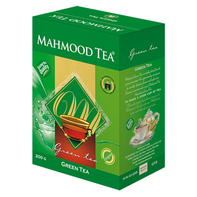 چای سبز پاکتی 200 گرم محمود